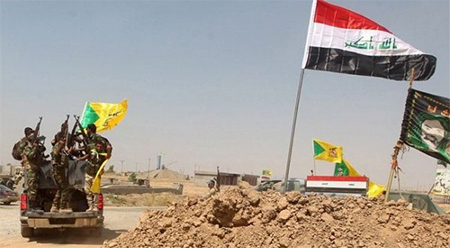 Kataeb Hezbolá – Iraq en las afueras de Ramadi Cientos de terroristas hechos prisioneros por “Hezbolá – Iraq”